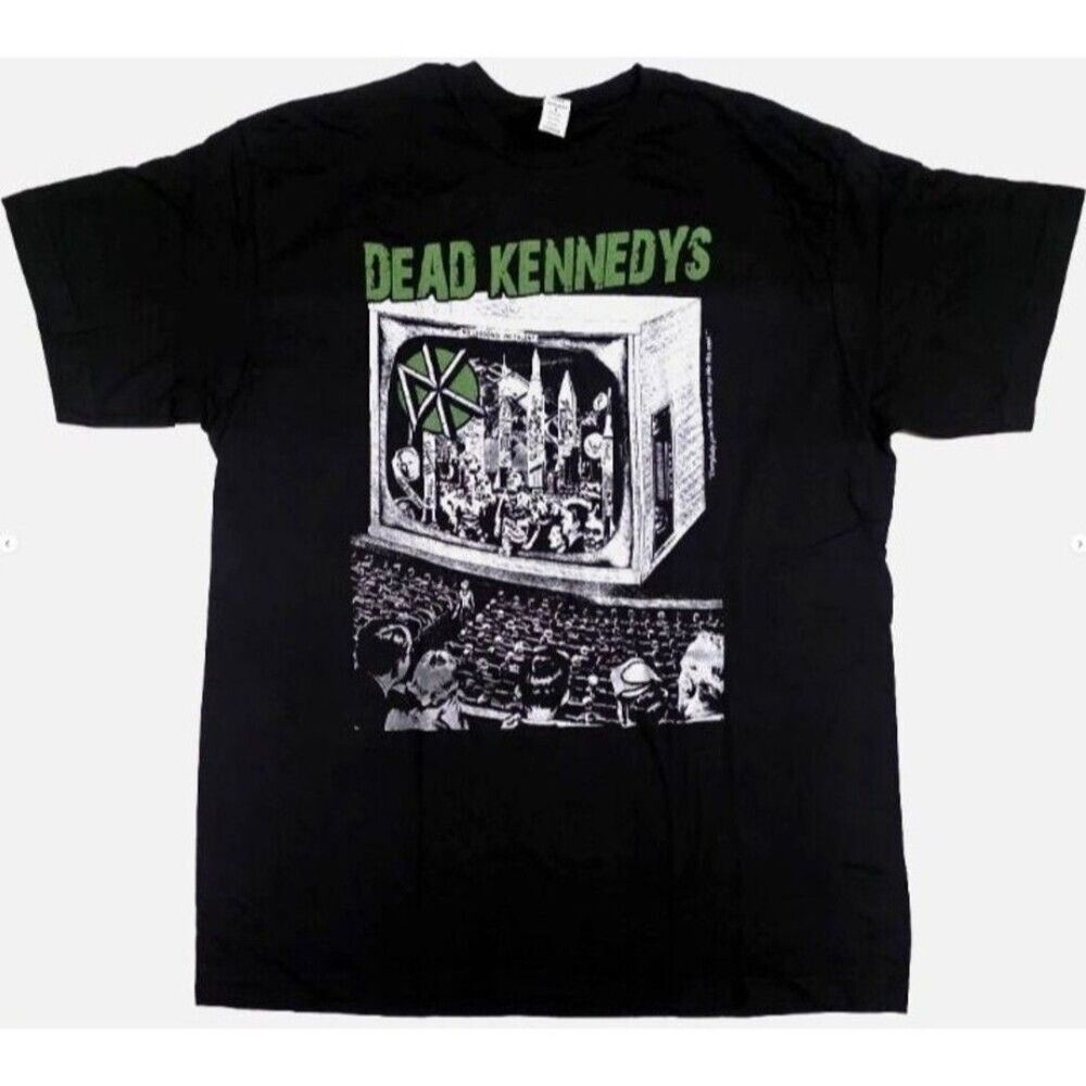 DEAD KENNEDYS T-shirt Hardcore American Punk Rock Tee Adult Men's Black New xl